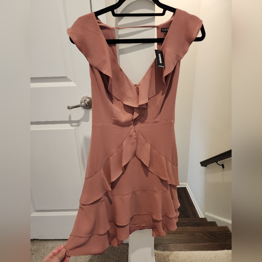 Express Mauve pink mini dress.  Size 6
